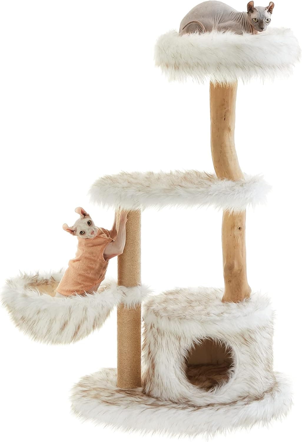 M号实木系列123CM高猫爬架